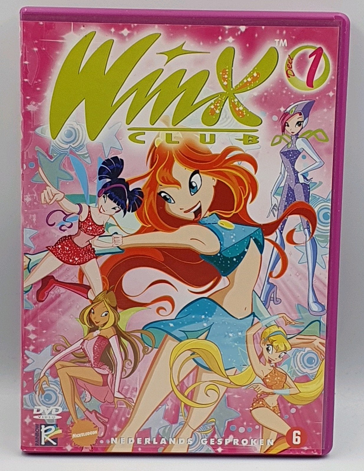 Te koop: Winx Club - Deel 1 DVD - Nederlands Gesproken, Gebruikt, Animatie, Tv-serie, Vanaf 6 jaar