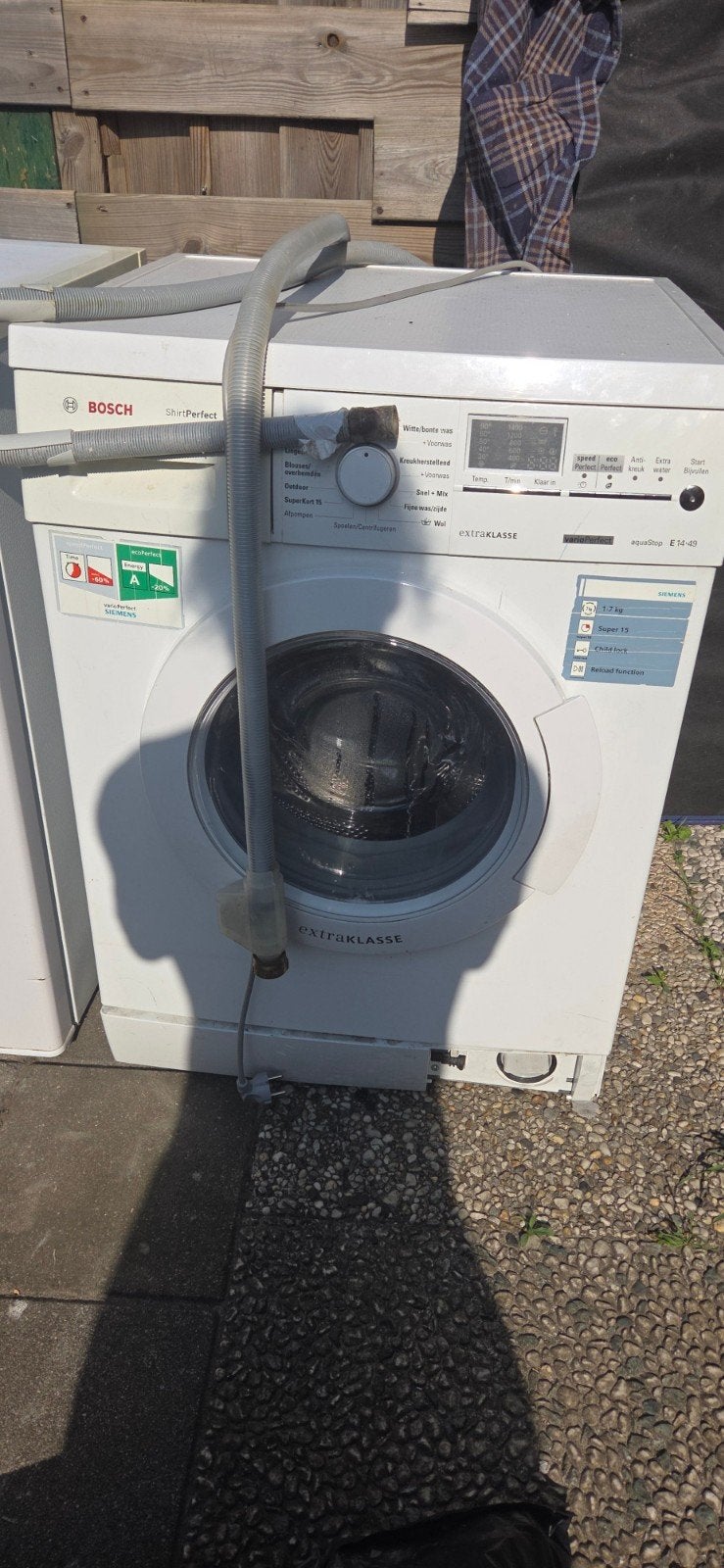 Gratis Ophalen Oud IJzer, Witgoed regio Spijkenisse, Witgoed en Apparatuur, Wasmachines, Ophalen of Verzenden, 1200 tot 1600 toeren