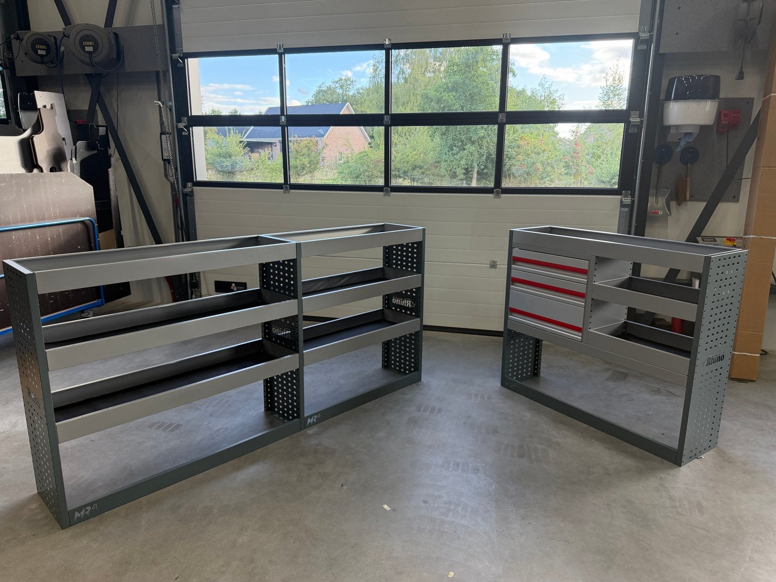 Complete Bedrijfswageninrichting Set - Modulair Systeem, Ophalen of Verzenden, Gebruikt