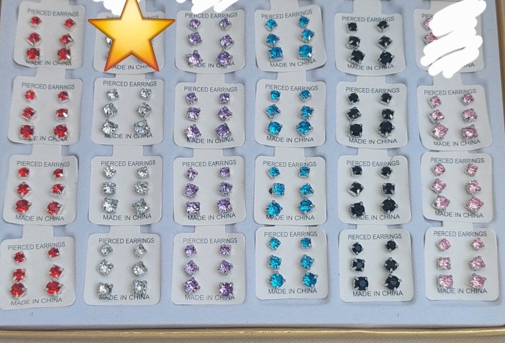 Setjes oorbellen, Overige materialen, Overige kleuren, Nieuw, Ophalen of Verzenden