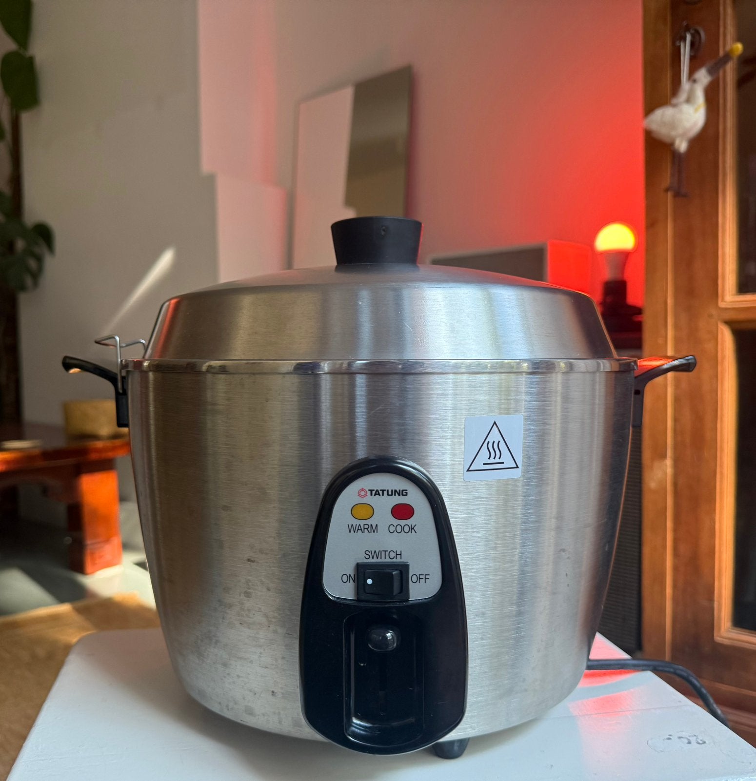 Tatung Ricecooker/ steamer, Witgoed en Apparatuur, Ophalen of Verzenden, Zo goed als nieuw
