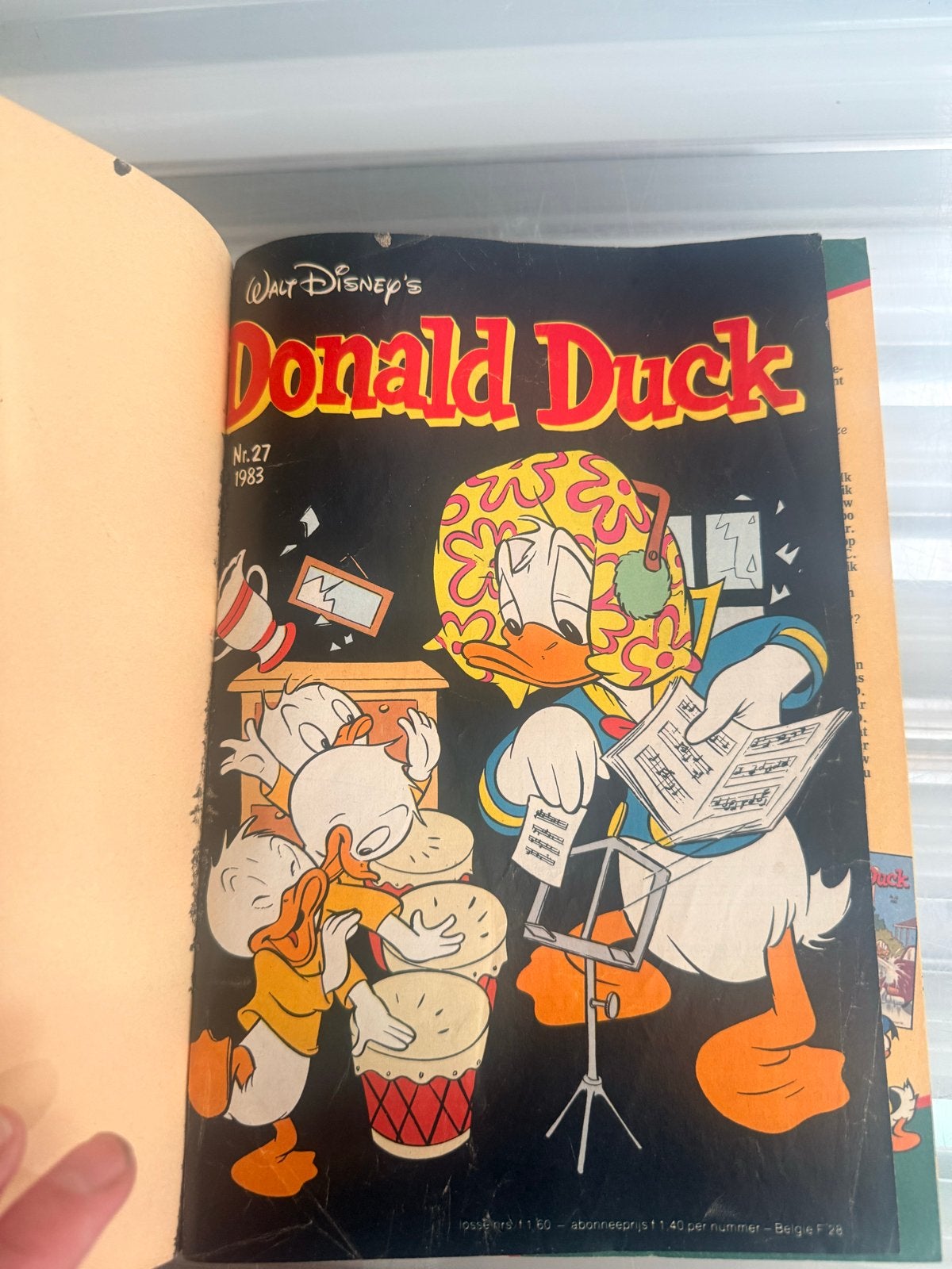 Donald Duck Jaargang 1983 - Nummers 1 t/m 52, Meerdere stripboeken, Ophalen of Verzenden, Gelezen