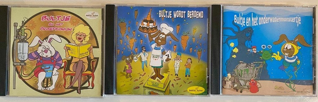 Beerze Bulten – 3cd van Bultje nm/nm, Eerste persing, Ophalen of Verzenden, Zo goed als nieuw, Verhaal of Sprookje