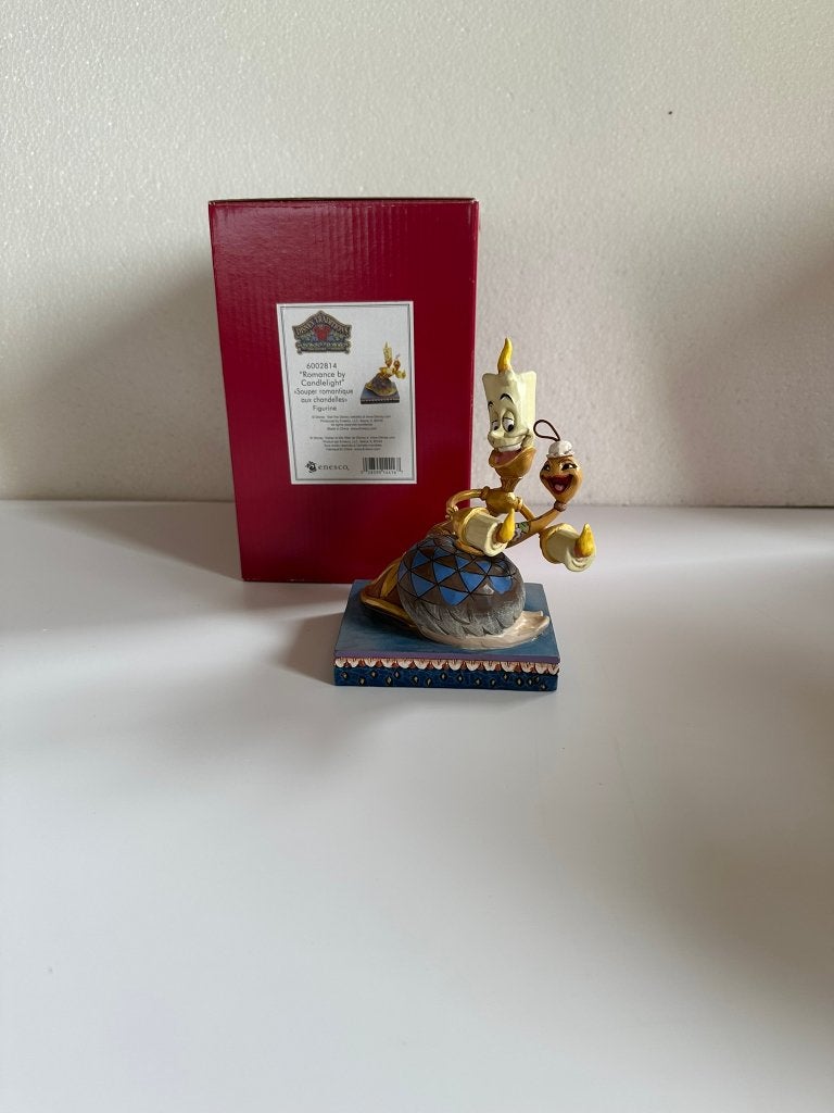 Disney Traditions, Ophalen of Verzenden, Assepoester of Belle, Zo goed als nieuw, Beeldje of Figuurtje