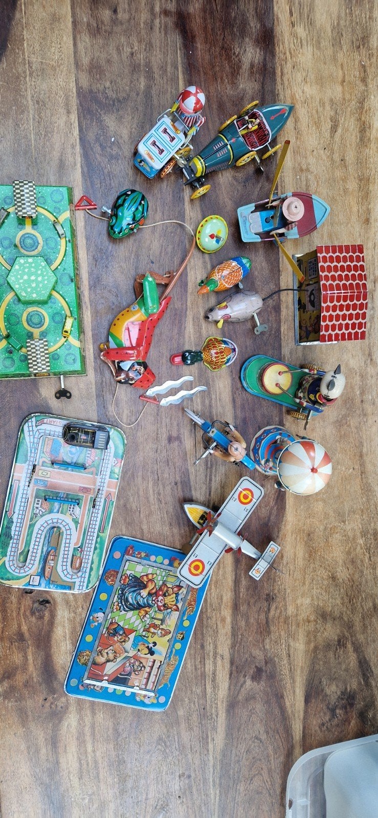 Collectie  Vintage Blikken Speelgoed - Opwindbaar, Ophalen