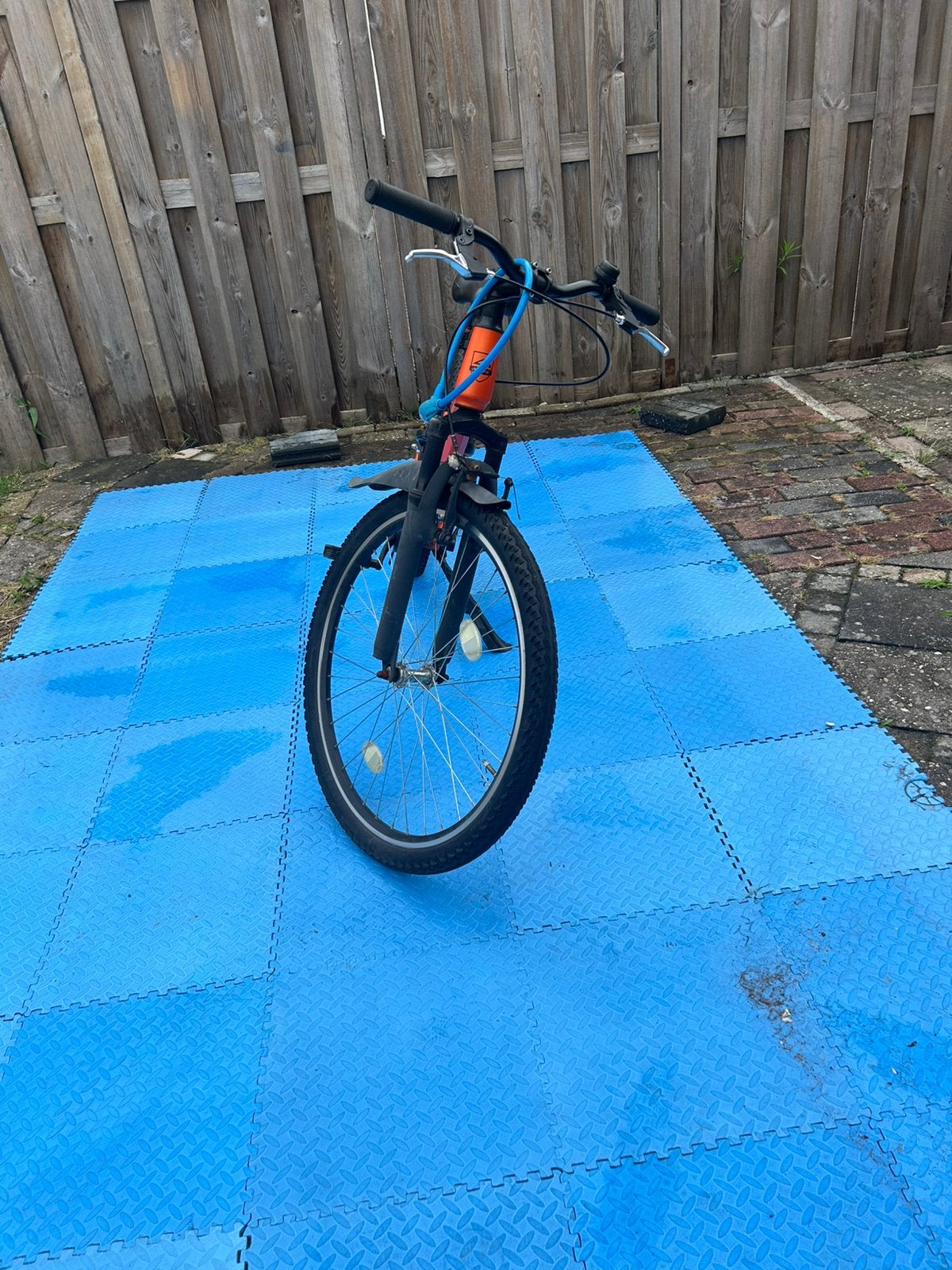 26” jongens fiets oranje, Fietsen en Brommers, Fietsen | Bakfietsen, Ophalen, Gebruikt, 1 kind, Overige merken