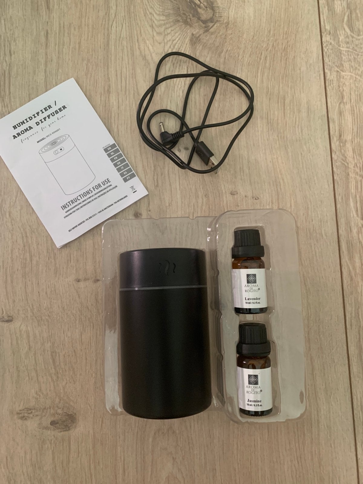 Luchtbevochtiger/ aroma diffuser, Sport en Fitness, Gezondheidsproducten en Wellness, Ophalen, Nieuw, Aroma