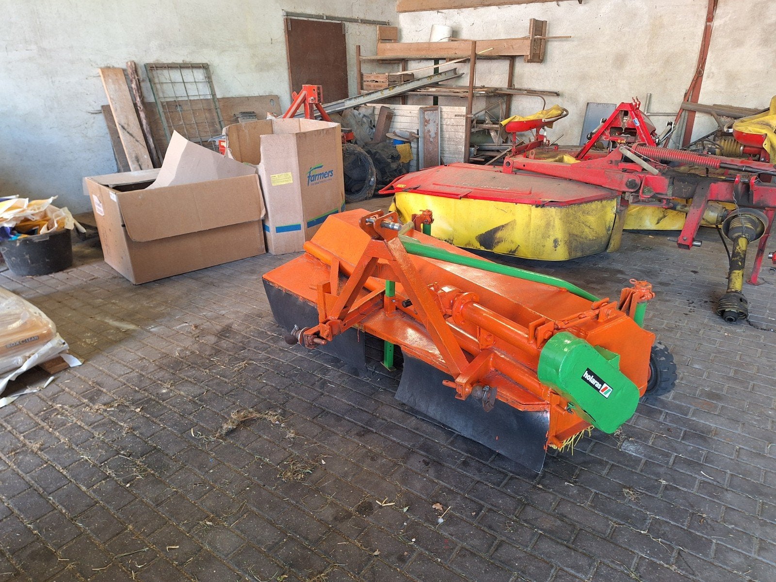 Holaras bezem 220cm, Zakelijke goederen, Agrarisch | Werktuigen, Ophalen of Verzenden, Akkerbouw, Werkplaats, Gebouw of Erf