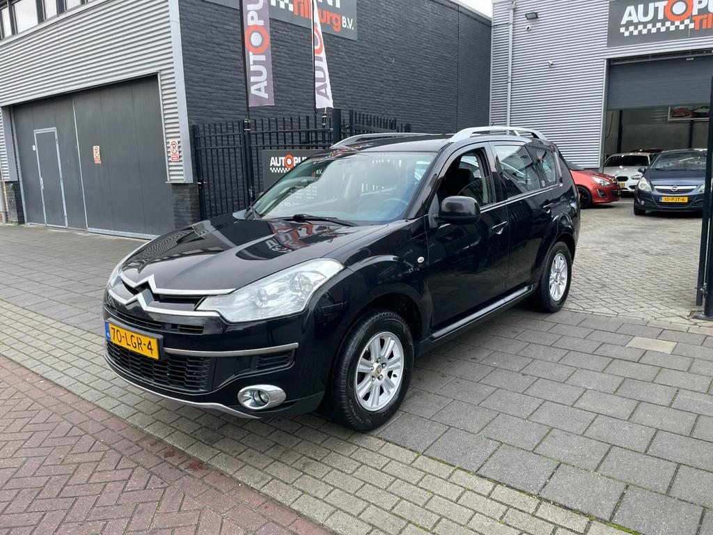 Citroen C-Crosser 2.2 HDiF Exclusive 7p. 2e Eigenaar! Trekha, Auto's, Citroën, Euro 5, 2000 kg, 7 stoelen, Zwart