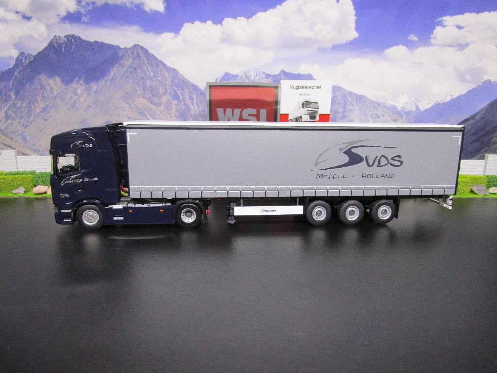 Wsi 01-4667 Scania S Highline CS20H , Van der Sluis, Hobby en Vrije tijd, Modelauto's | 1:50, Ophalen, Nieuw, Bus of Vrachtwagen