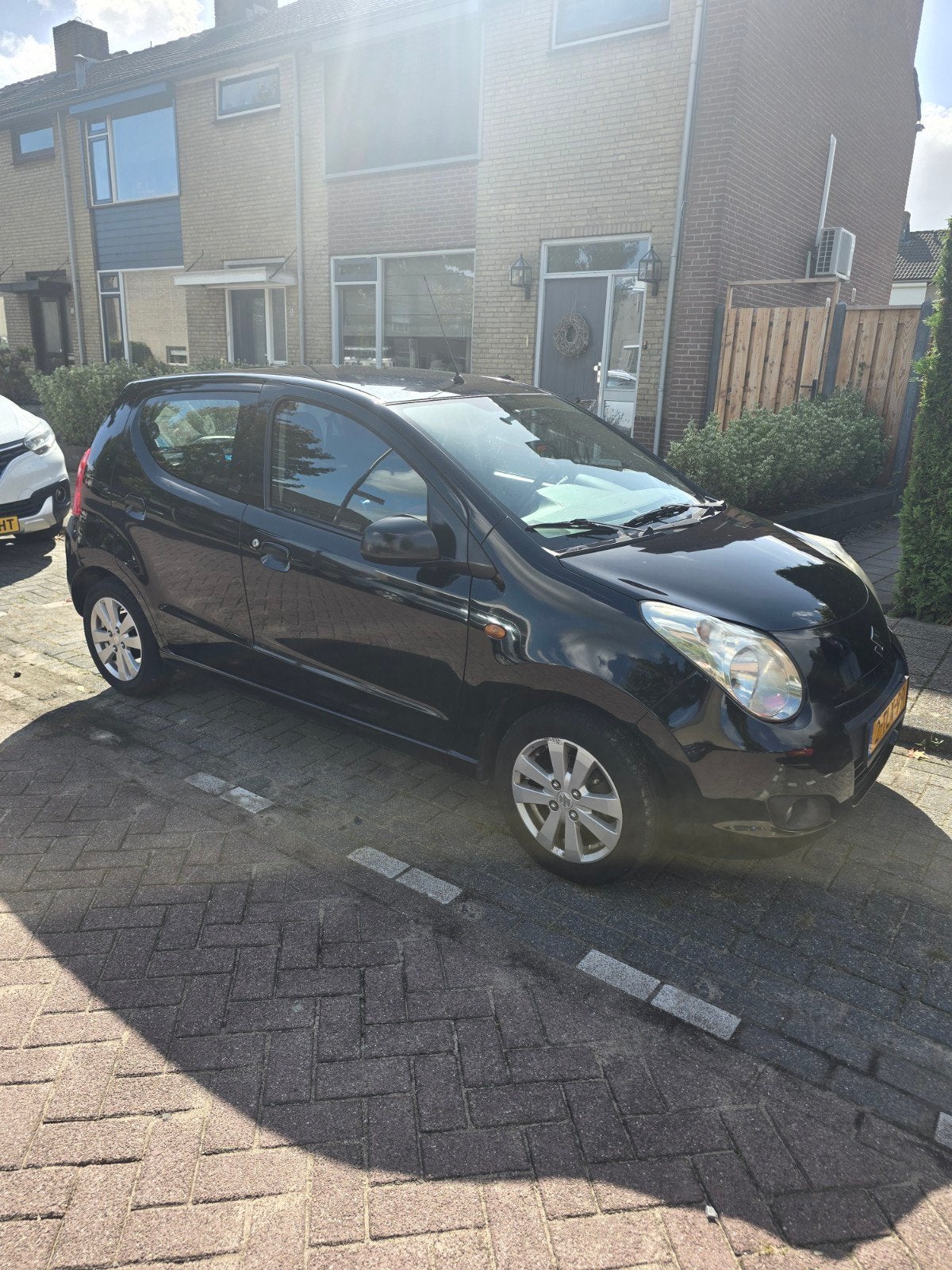 Suzuki Alto 1.0 2009 Zwart km stand 75807, Auto's, Voorwielaandrijving, 200 kg, 4 stoelen, Handgeschakeld