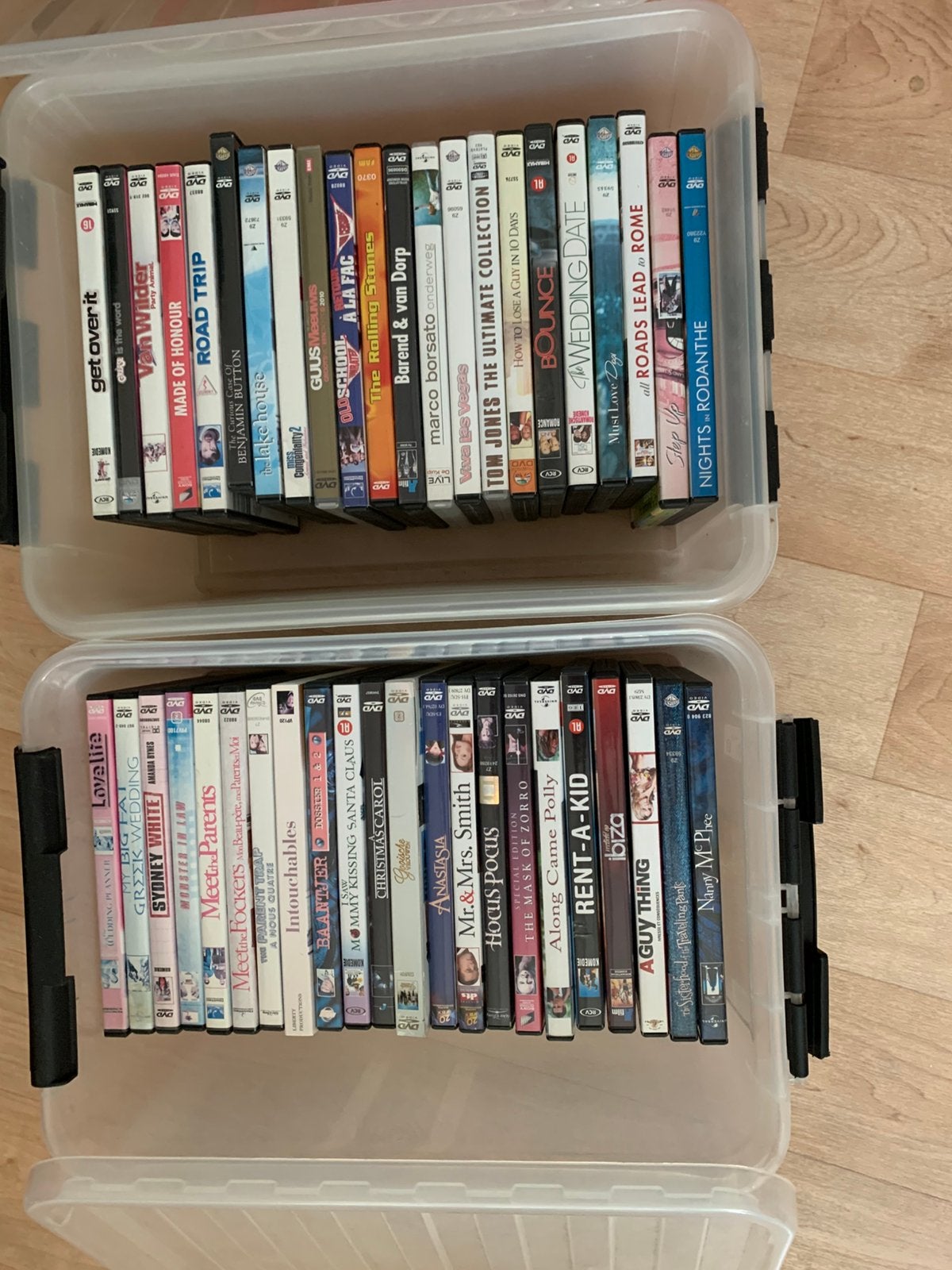 44 dvds voor 5 euro, Cd's en Dvd's, Alle leeftijden, Ophalen, Gebruikt, Overige genres