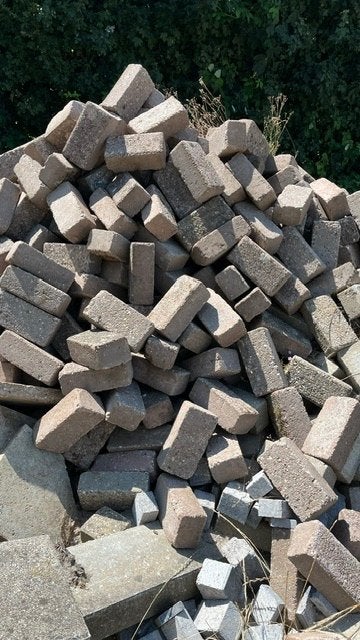klinkers / straatstenen, Ophalen, Gebruikt, Klinkers, 10 m² of meer