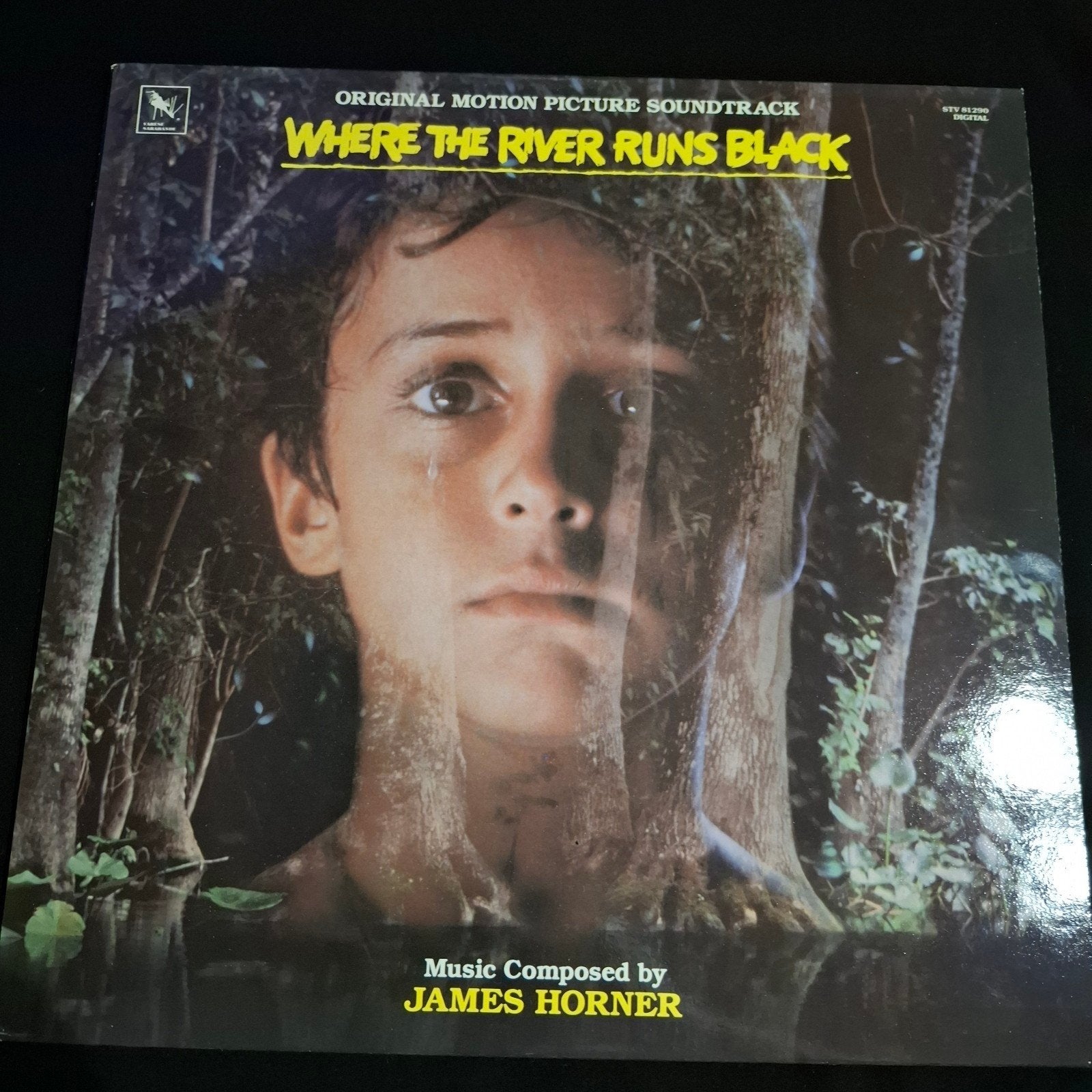 James Horner - Where the River Runs Black (1986) LP OST, Ophalen of Verzenden, Zo goed als nieuw, 12 inch