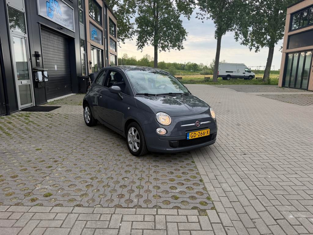 Fiat 500 0.9 Twinair C 2015 Grijs km 079.000 nap, Auto's, Voorwielaandrijving, 840 kg, Origineel Nederlands, Bedrijf