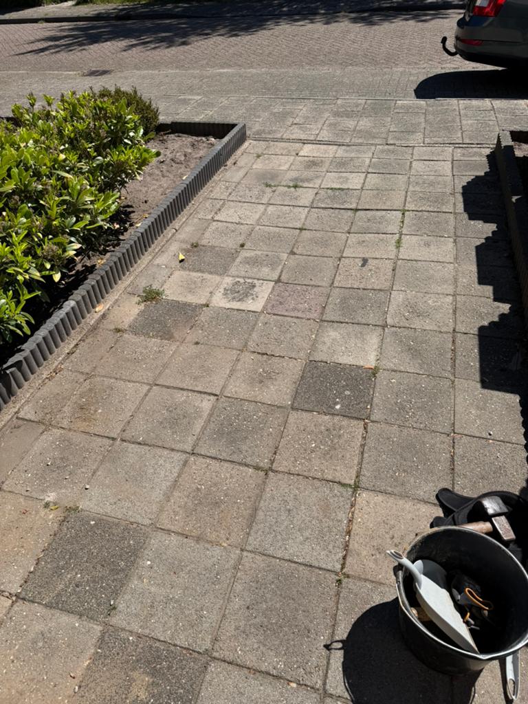 Gratis ophalen, Tuin en Terras, Ophalen, Zo goed als nieuw, Beton, Terrastegels