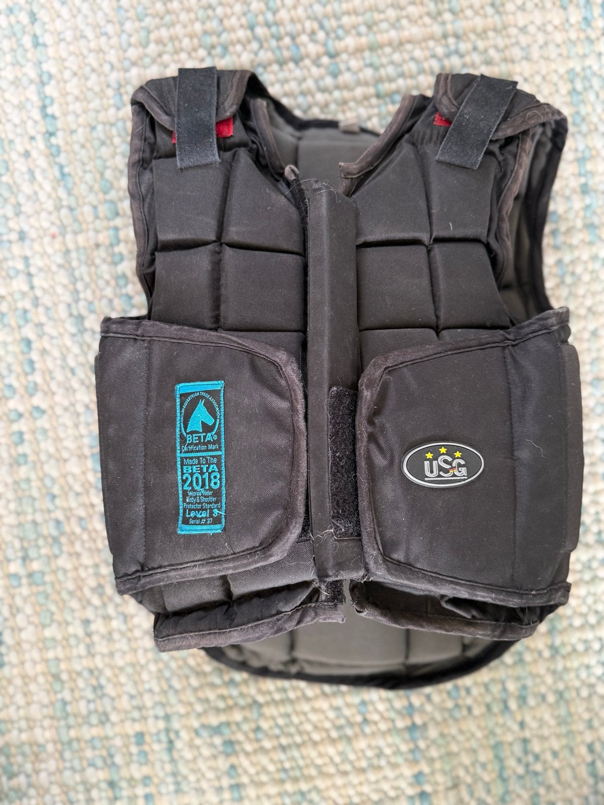 Bodyprotector paardrijden - USG FLEXI maat: Child Small, Ophalen of Verzenden, Gebruikt, Veelzijdigheid