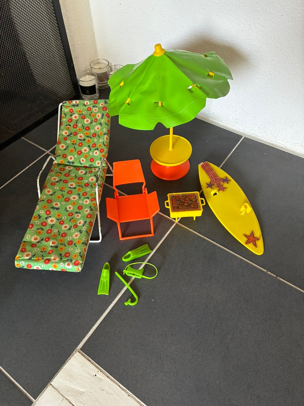 Barbie strandset, Ophalen of Verzenden, Gebruikt, Barbie
