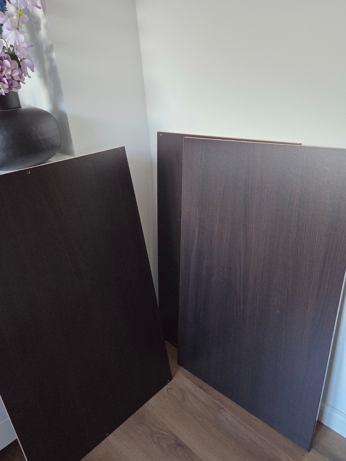 PAX komplement 100x58 cm (donker bruin planken), Ophalen of Verzenden, Zo goed als nieuw