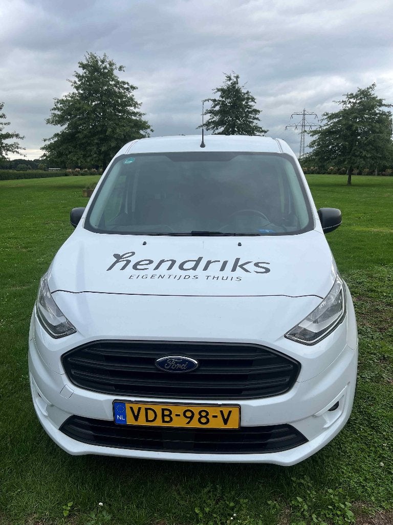 Ford Transit Connect L1 1.5 Ecoblue 75pk 2019 Wit, Auto's, Voorwielaandrijving, Dealer onderhouden, Stof, 74 pk