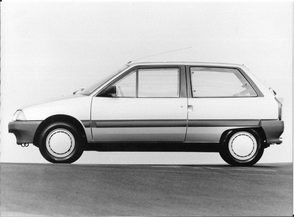 Persfoto Cutroën AX, 1987, Ophalen of Verzenden, Nieuw, Citroën