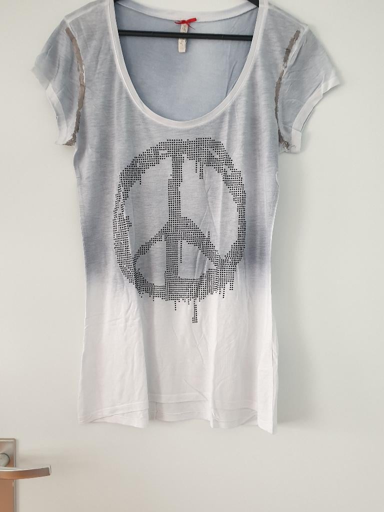 Shirt Key Largo maat L.., Kleding | Dames, Ophalen, Korte mouw, Key Largo, Grijs