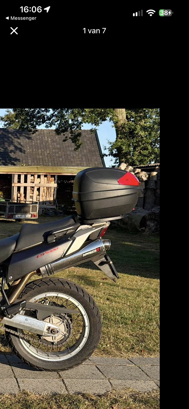 Givi Topkoffer, Motoren, Ophalen of Verzenden, Gebruikt