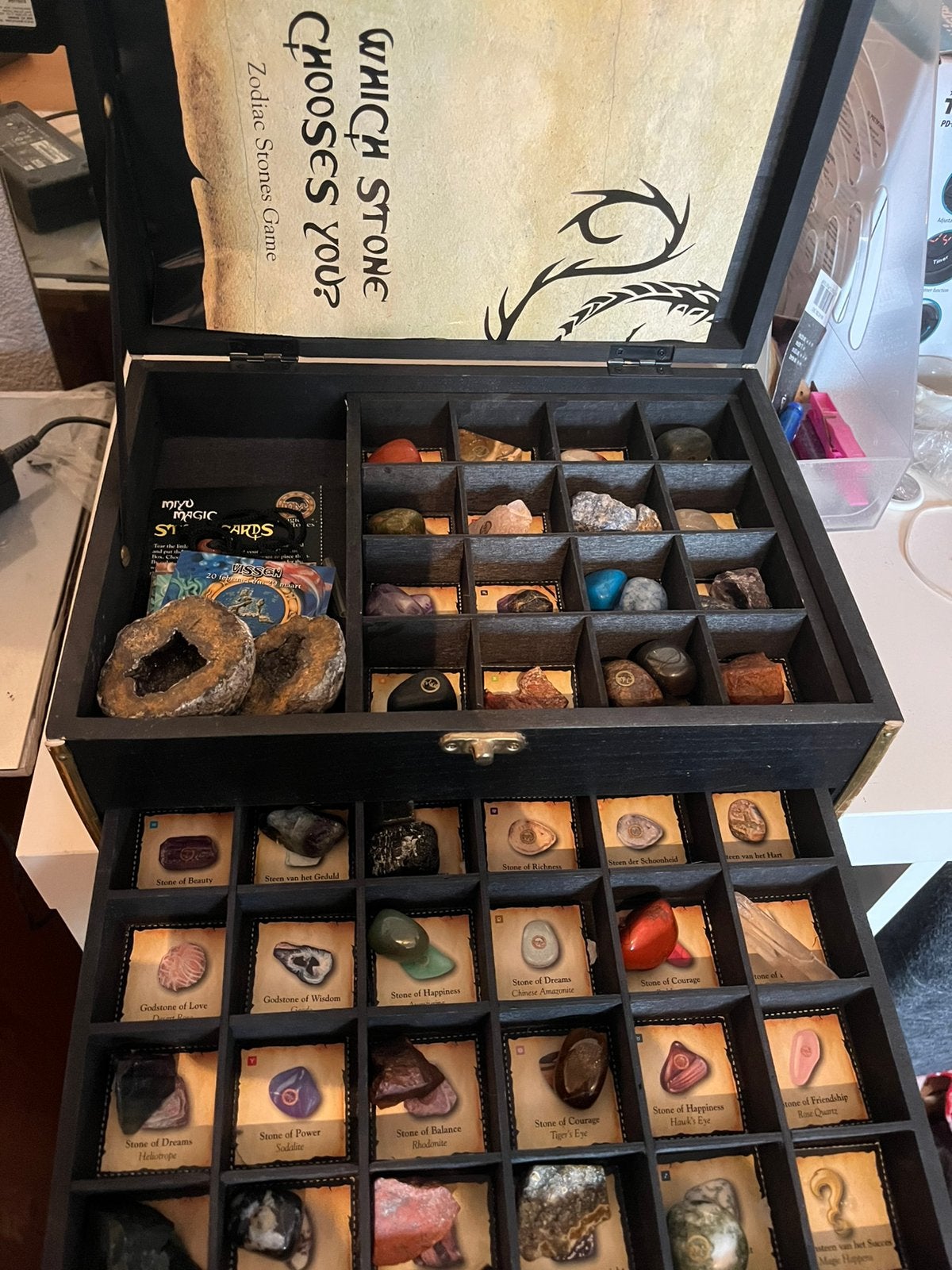 Myu stenen en kristallen, Verzamelen, Mineralen en Fossielen, Ophalen of Verzenden