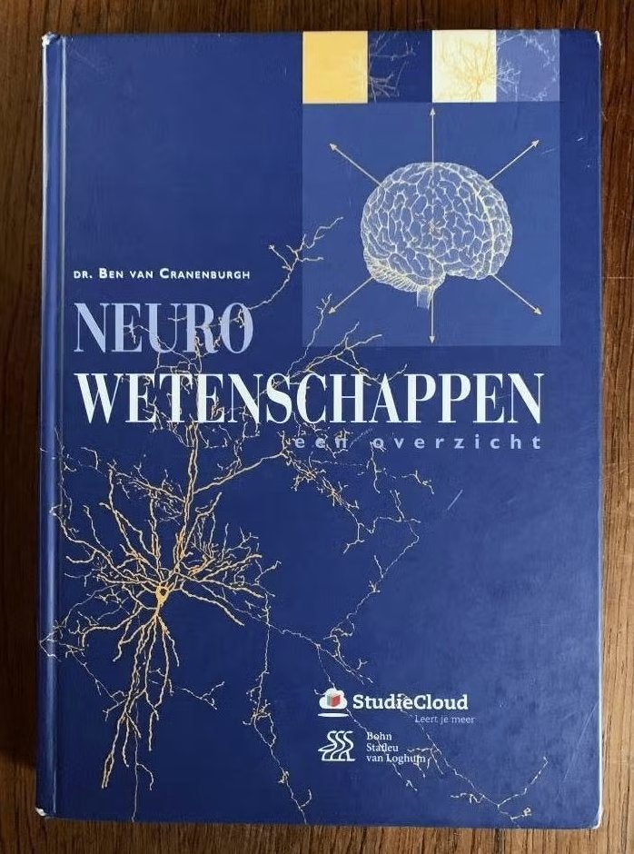Neurowetenschappen een overzicht; Ben van Cranenburgh, Boeken, Ophalen of Verzenden, Beta, Gelezen, HBO