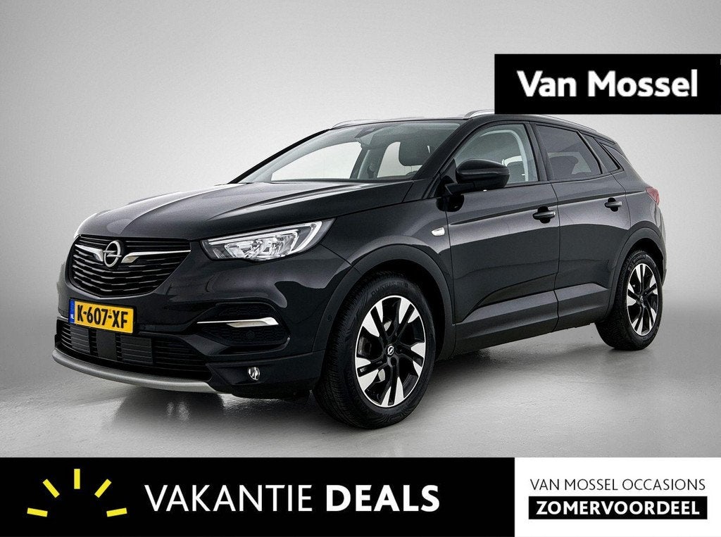 Opel Grandland X 1.2 Turbo Elegance |Te Financieren v.a. €, Auto's, 12 maanden, Gebruikt, 1199 cc, Leder en Stof