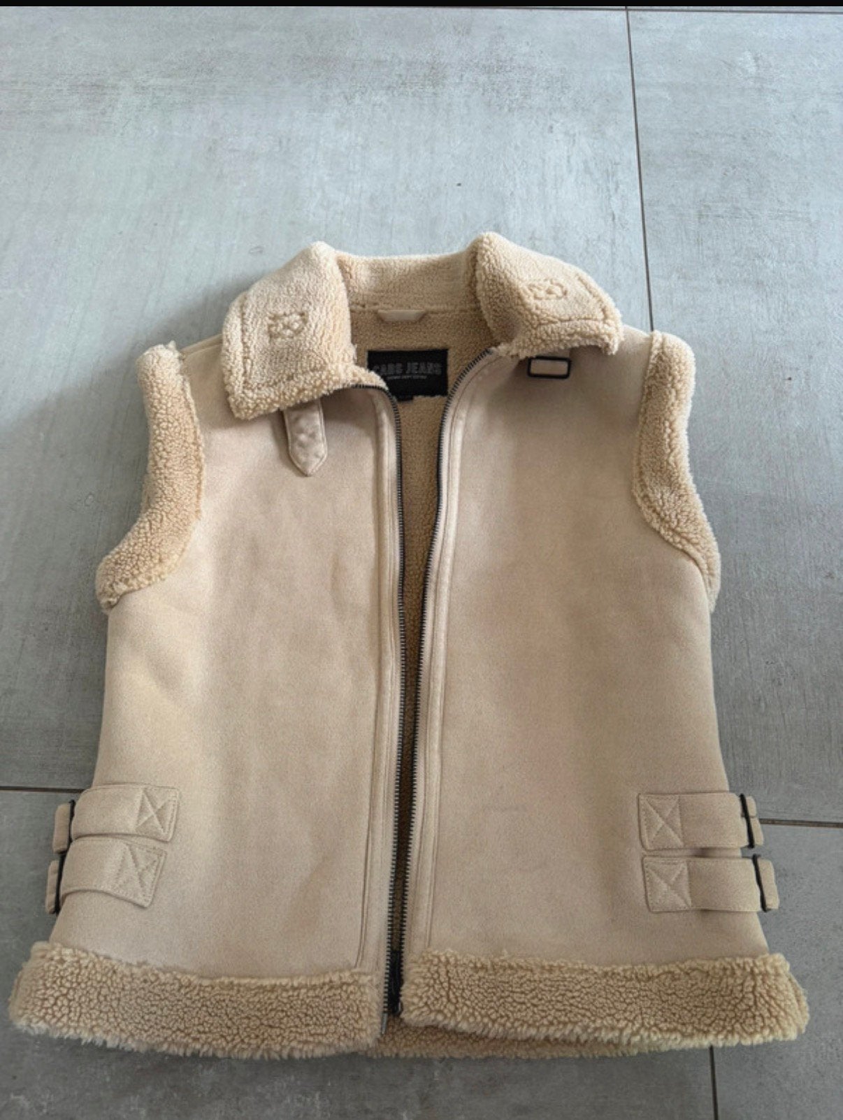 NIEUW vest gilet bodywarmer cars jeans maat 152 €15, Ophalen of Verzenden, Nieuw, Meisje, Jas