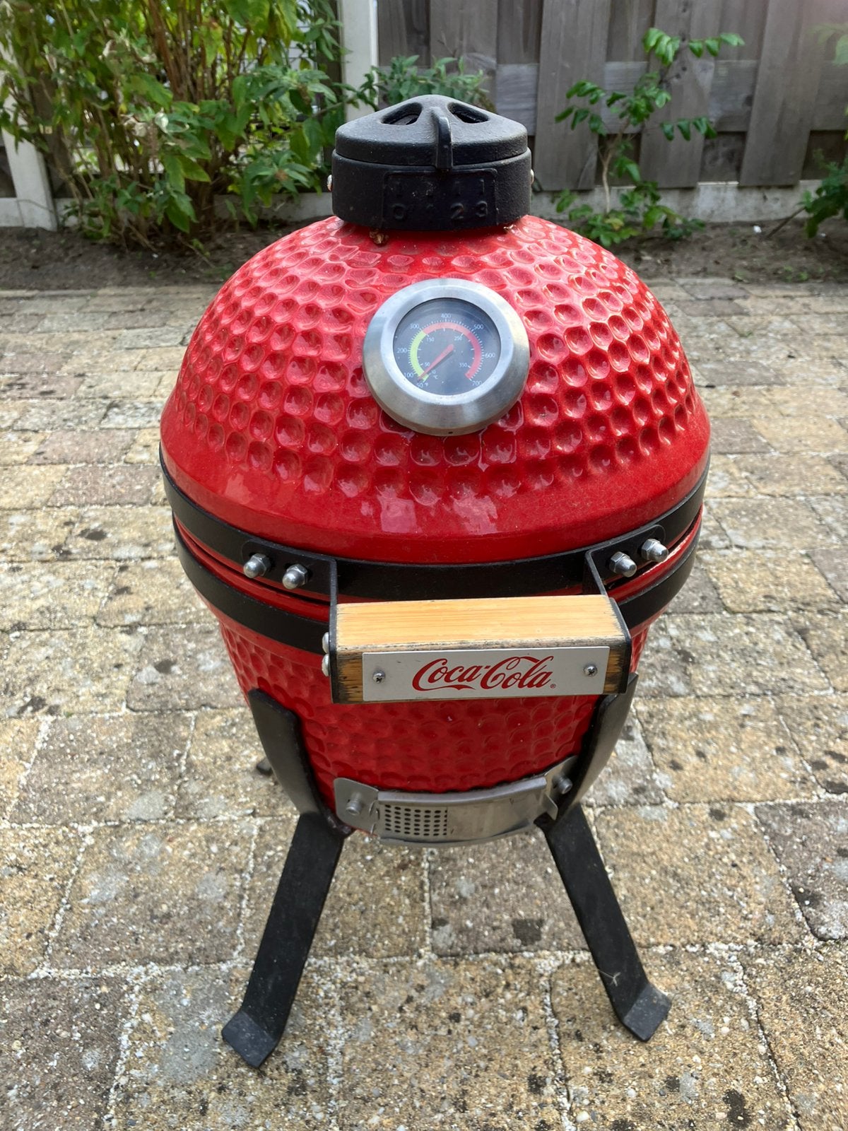Kamado houtskoot barbecue, Tuin en Terras, Houtskoolbarbecues, Ophalen, Gebruikt