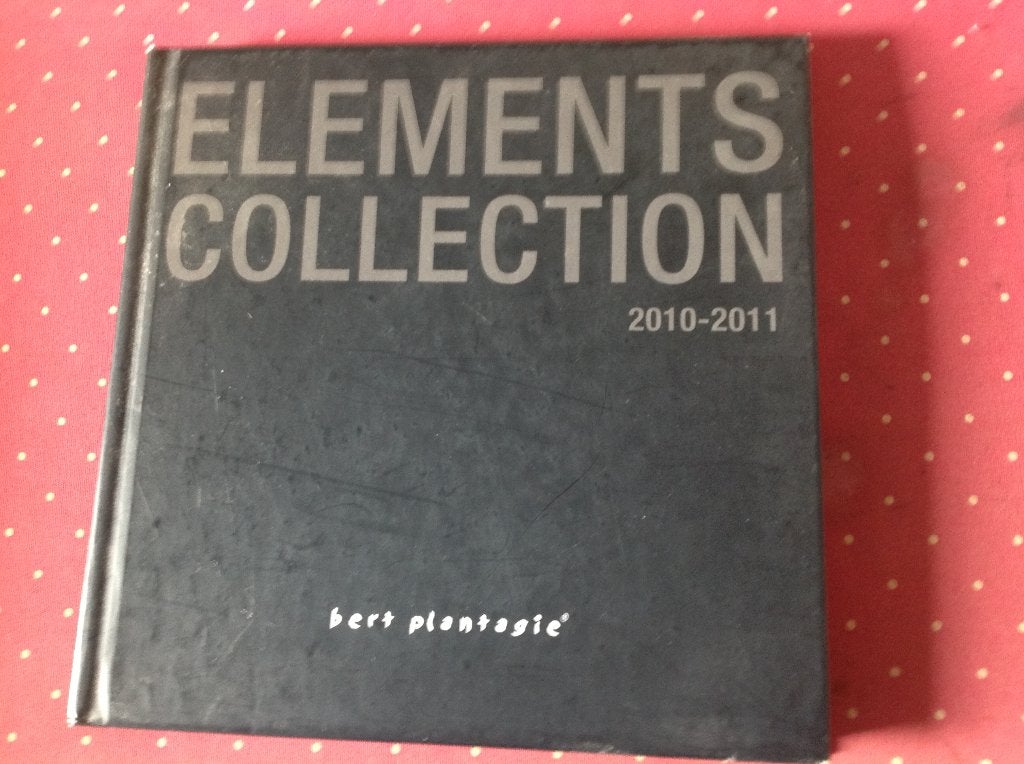 Elements collection 2010-2011, Bert Plantagie, Gelezen, Plantagie, Ophalen of Verzenden, Overige onderwerpen