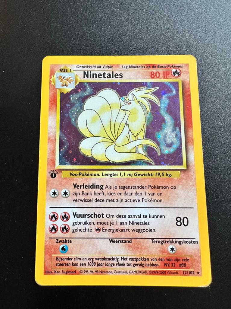 Dutch first edition base set 2e advertentie., Ophalen of Verzenden, Zo goed als nieuw