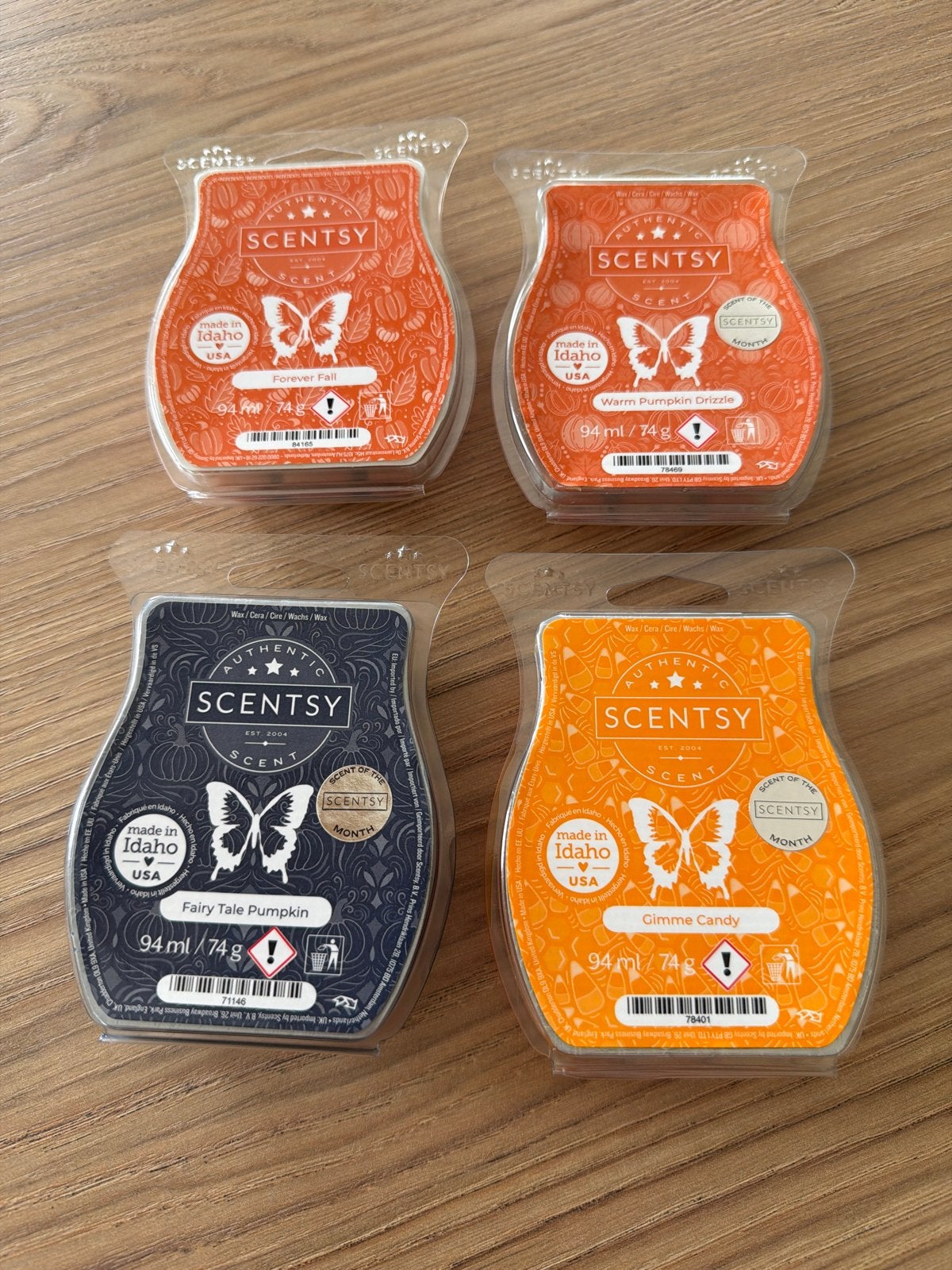 Scentsy Wax Melts - Diverse Geuren (4 stuks), Meerkleurig, Overige materialen, Overige stijlen, Nieuw