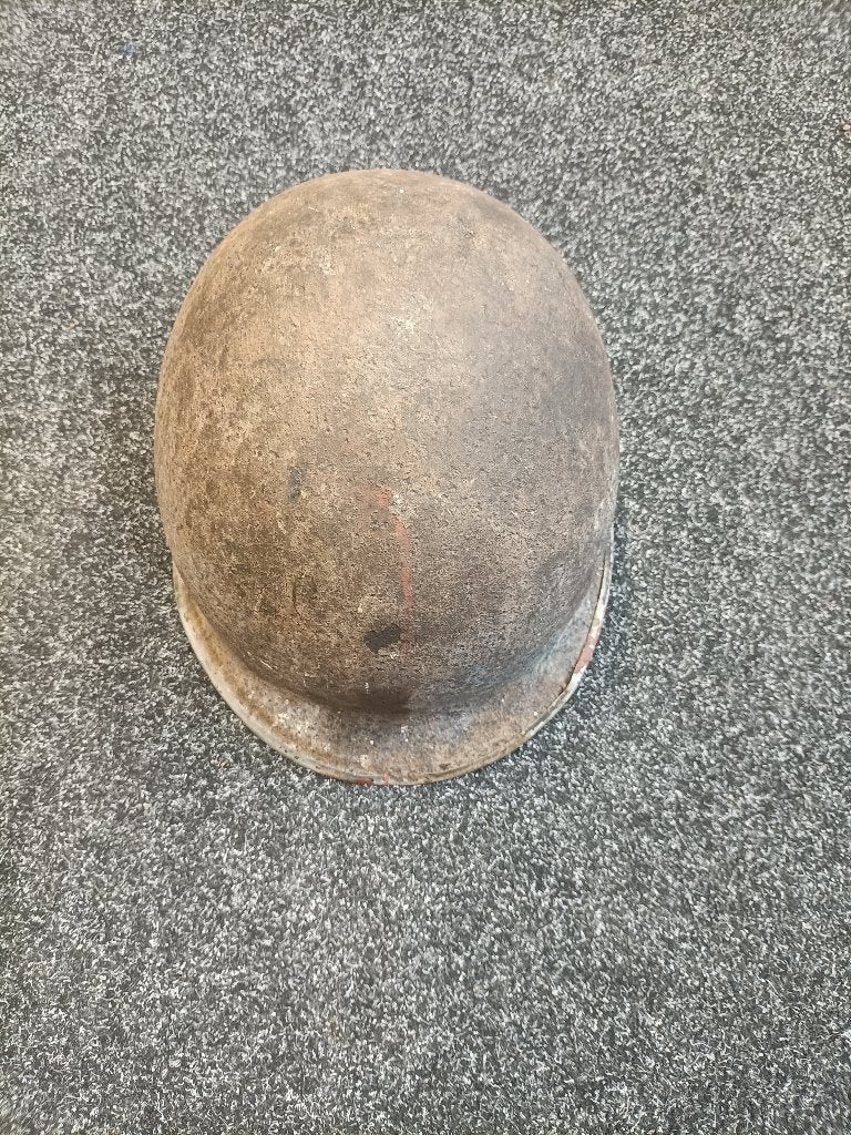 US M1 helm fix bale front seam, Verzamelen, Verzenden, Landmacht, Amerika, Helm of Baret