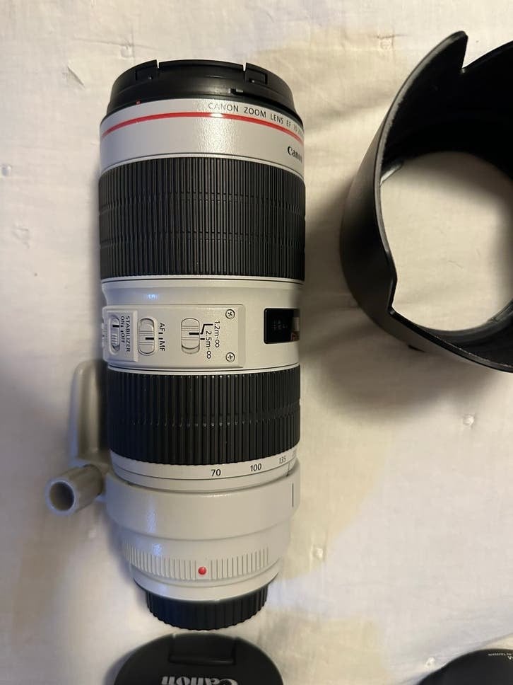 Canon EF 70-200mm f/2.8L IS USM III objectief, Ophalen, Canon, Autofocus, Telelens