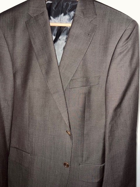 Van Gils, mooi taupe kleurig jasje nog zo goed als nw mt XL., Kleding | Heren, Kostuums en Colberts, Bruin, Maat 56/58 (XL), Zo goed als nieuw