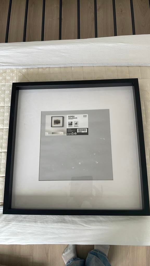 Nieuwe foto lijst 50 x 50 IKEA, Ophalen of Verzenden, Nieuw