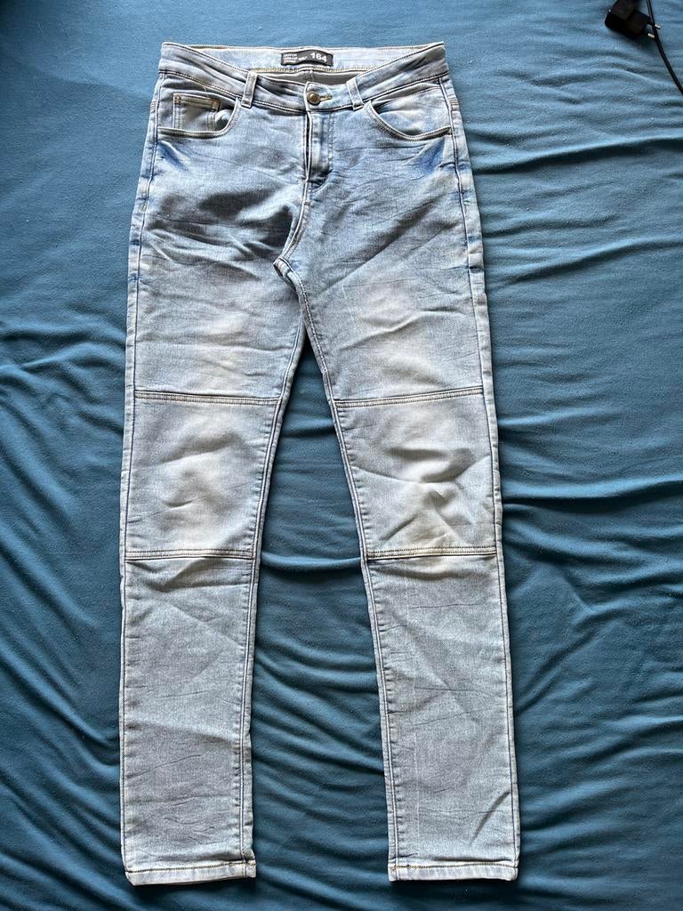 Stoere lichtblauwe jogger jeans, Dutch Dream Denim 164, Ophalen of Verzenden, Gedragen, Blauw, W32 (confectie 46) of kleiner