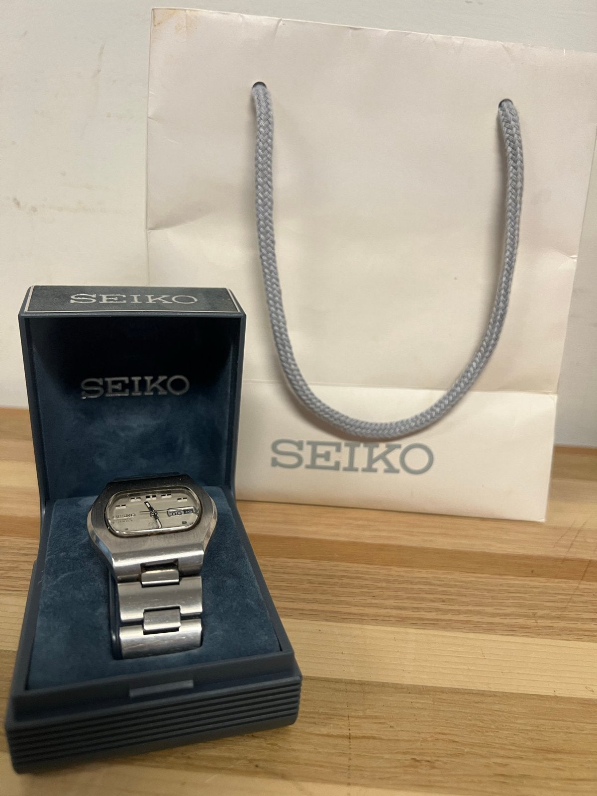 Vintage Seiko horloge - Automatisch, 21 jewels, Seiko, Staal, Met bandje, Polshorloge