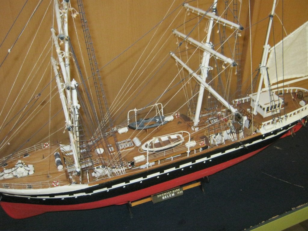 Scheepsmodel-Modelschip. BELEM., Ophalen, Gebruikt