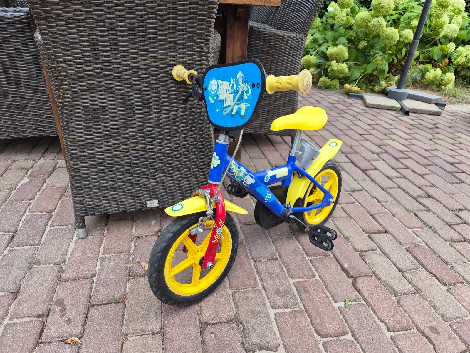 Brandweerman Sam kinderfiets 12inch, Fietsen en Brommers, Fietsen | Kinderfietsjes, Ophalen, Gebruikt, Minder dan 16 inch, Onbekend