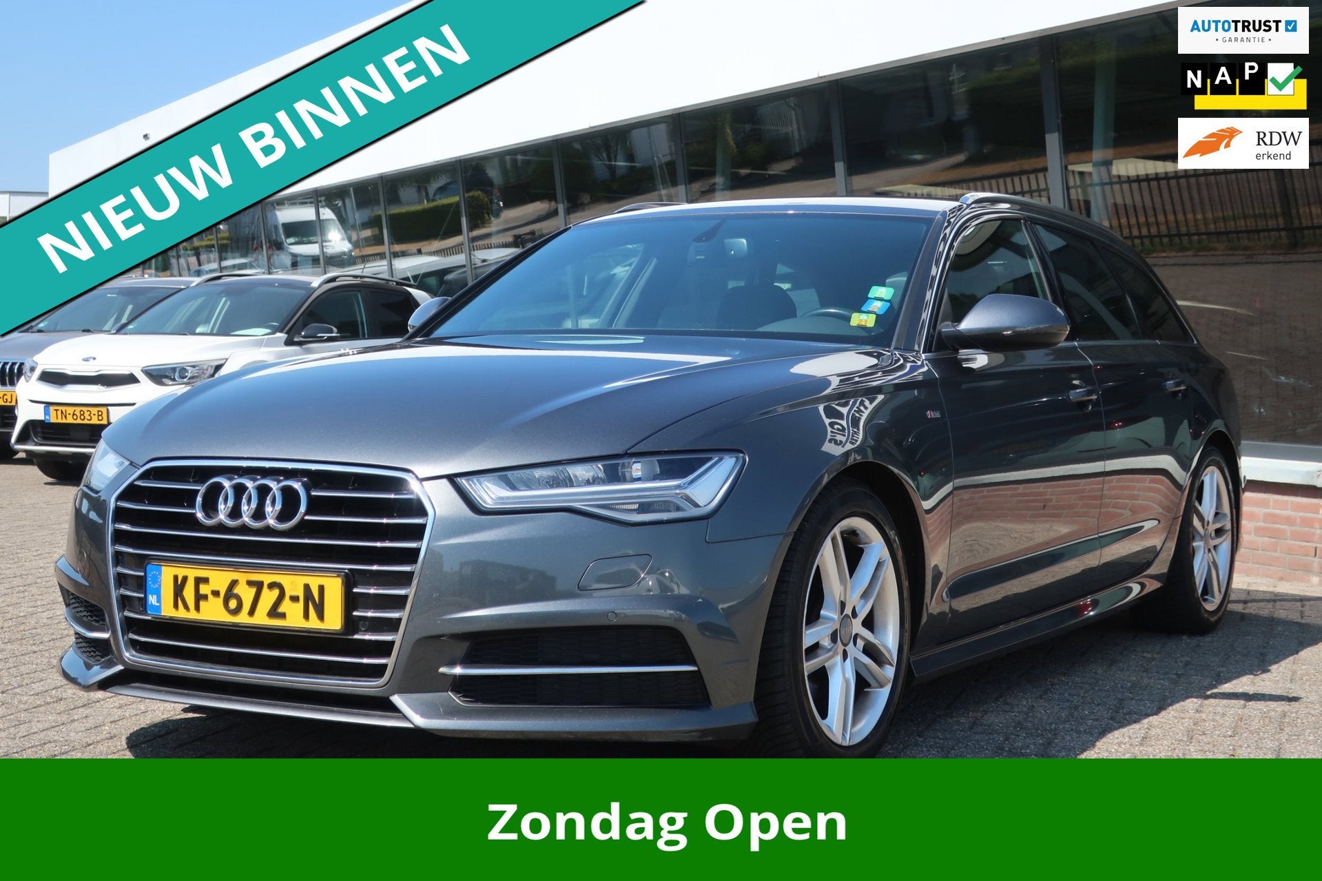 Audi A6 Avant 1.8 TFSI ultra Adrenalin Sport 2X S-Line_LED_G, Auto's, Audi, Dealer onderhouden, Automatische klimaatregeling, Origineel Nederlands