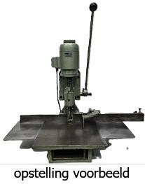 Hang 136 enkelassige papierboormachine, Diversen, Papierwaren, Gebruikt, Ophalen