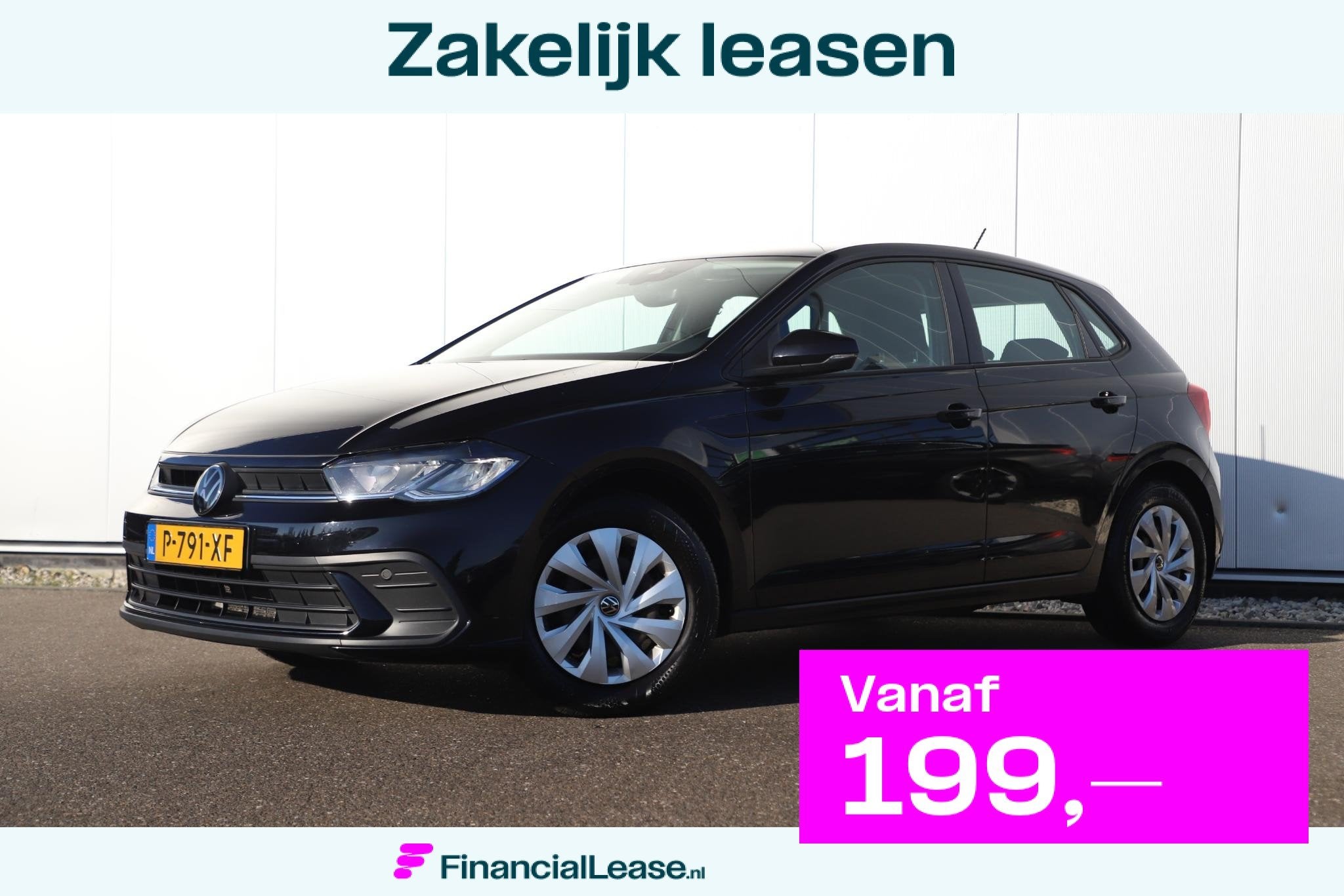 Volkswagen Polo 1.0 TSI Polo 95PK Nieuw Model! NAP Carplay A, Voorwielaandrijving, Stof, Gebruikt, Met garantie (alle)