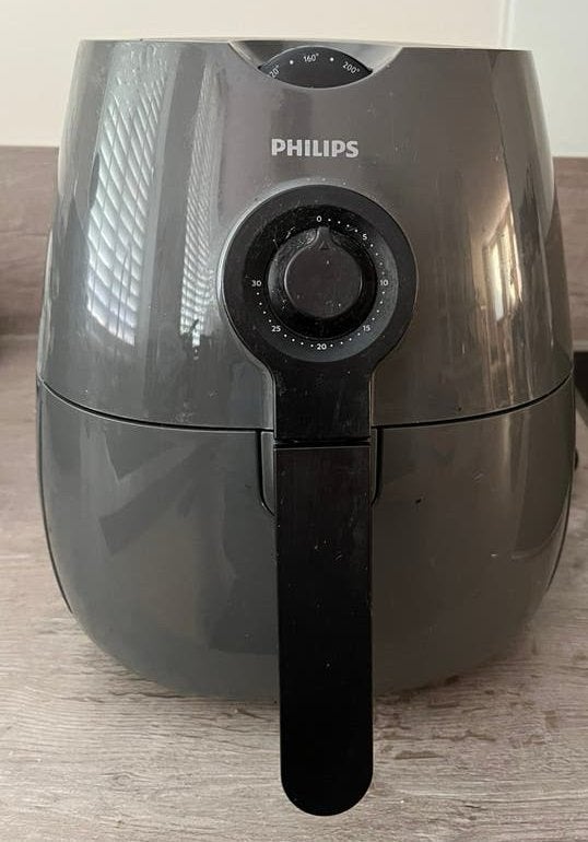 Philips Airfryer HD9216/80, kleur grijs, Ophalen of Verzenden, Gebruikt, Airfryer, 750 t/m 999 gram