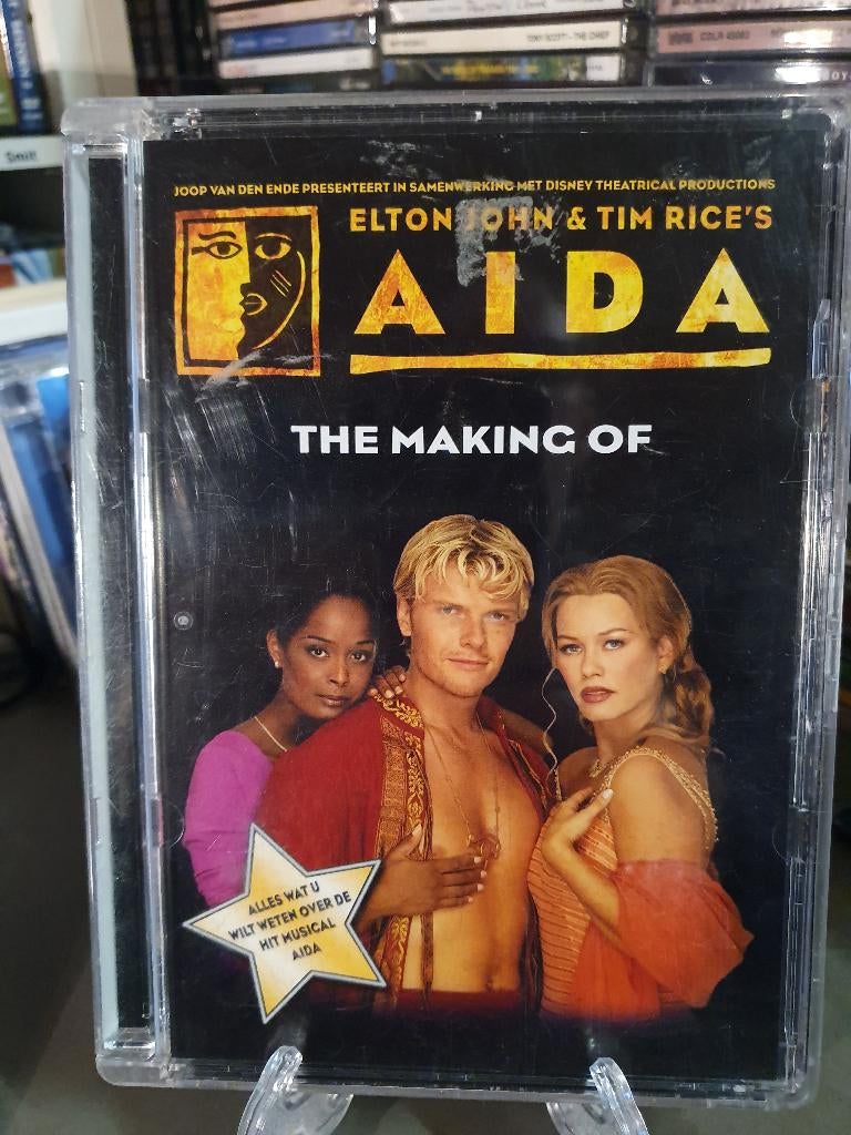 Aida the making of DVD joop van den Ende, Cd's en Dvd's, Alle leeftijden, Ophalen, Zo goed als nieuw