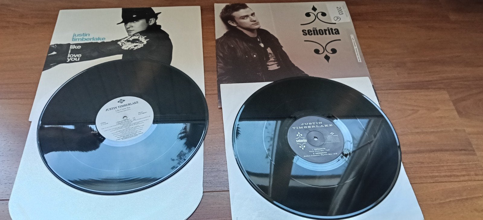 Justin Timberlake - Like I Love You & Señorita Vinyl, Gebruikt, Pop, Ophalen of Verzenden, EP