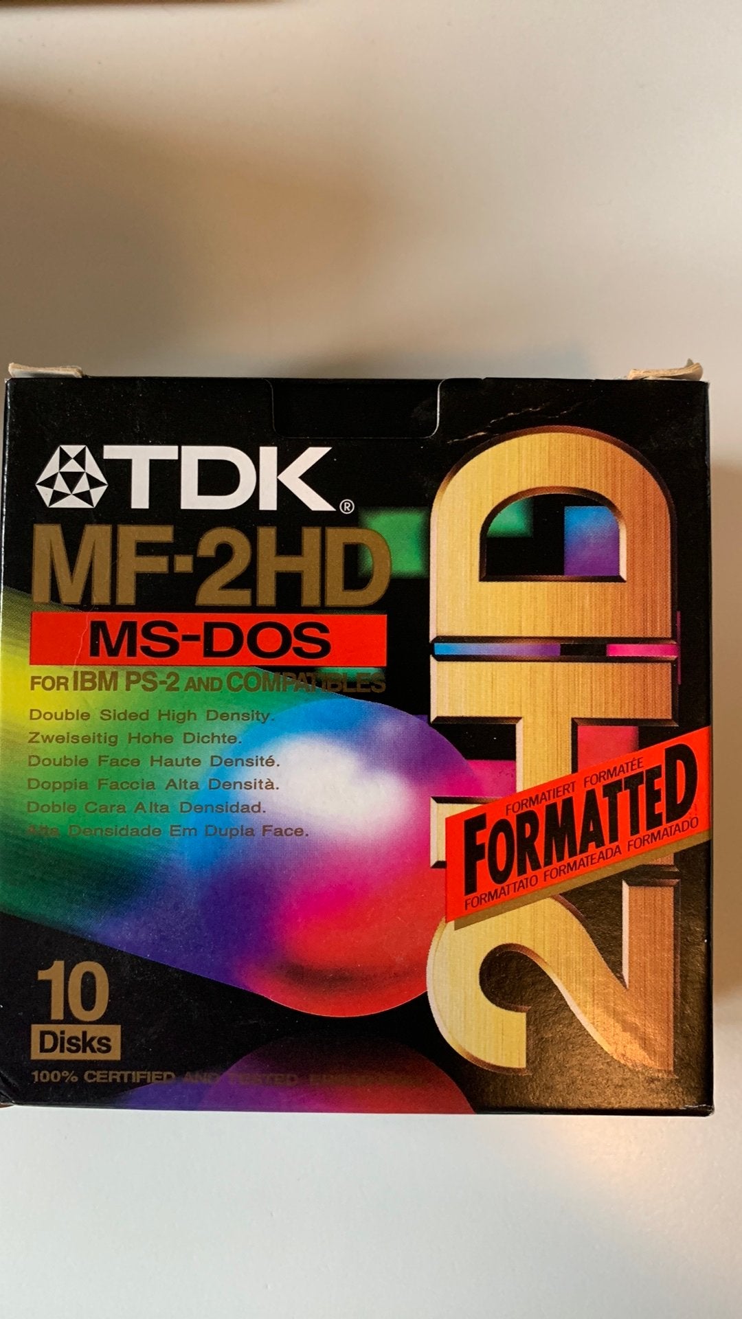 23 stuks TDK Floppy Disc MF-2HD voor 70,-, Ophalen of Verzenden, Nieuw, Overige typen, TDK